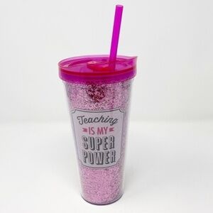 BANDO | Teaching is my Super Power Pink Tumbler